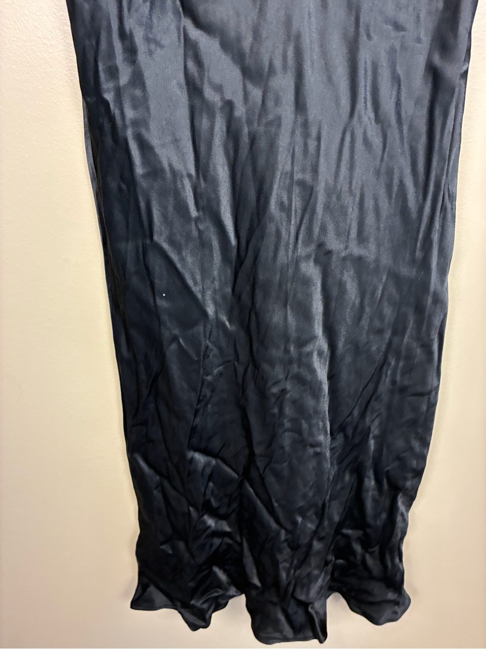 LOFT Satin Cowl Neck Satin Midi Slip Dress - Picture 8 of 12